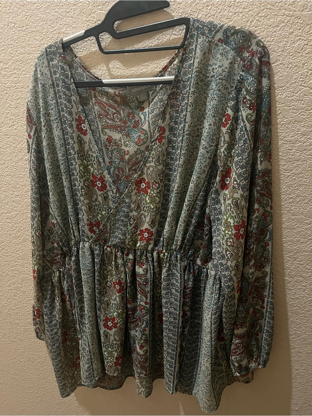 Whimsigoth Flowy Top - Lovesick size 2